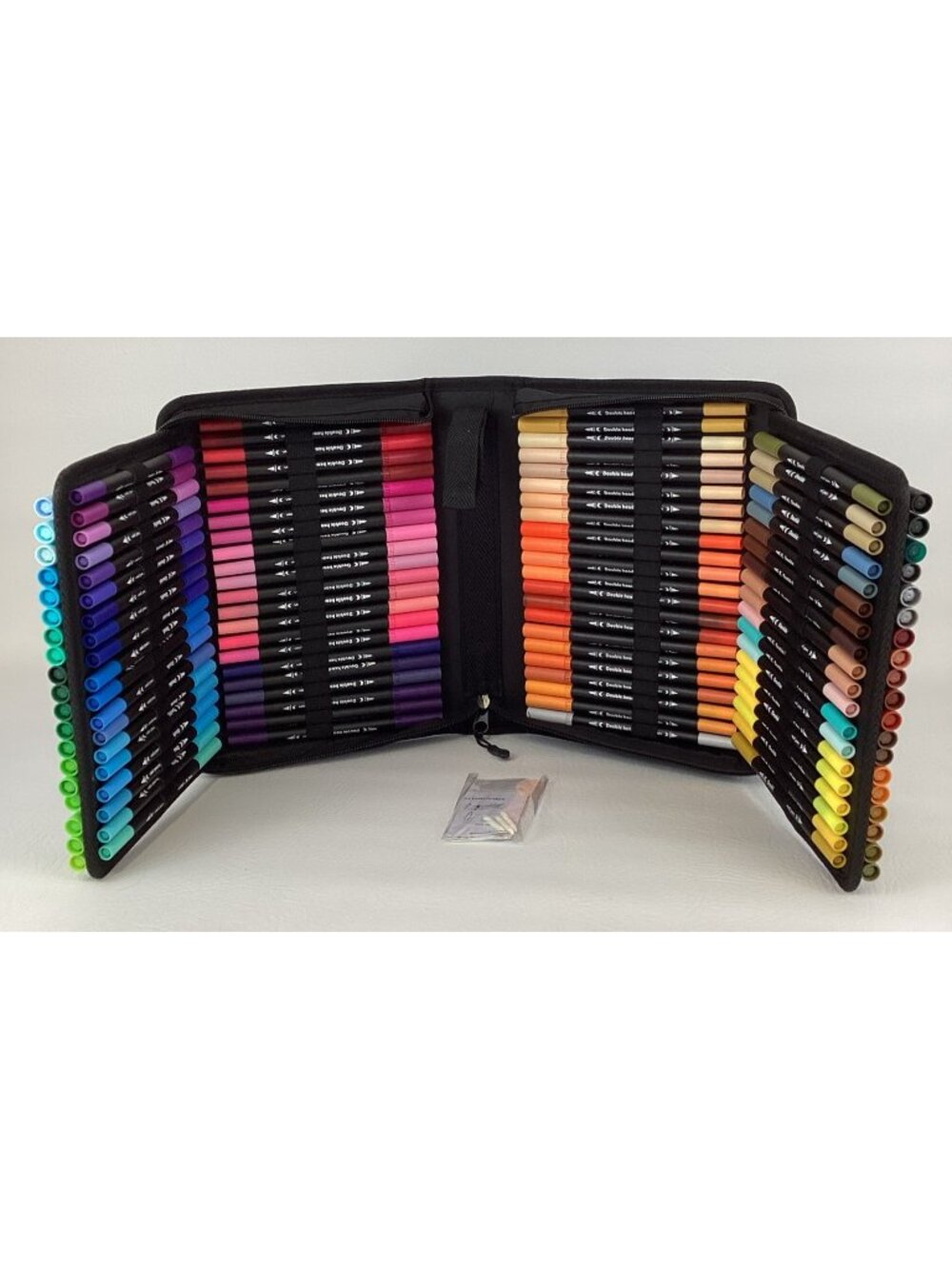 Dual Tip Marker Pen Set Calligraphy Adult Coloring Double Head Colored Pens 120+